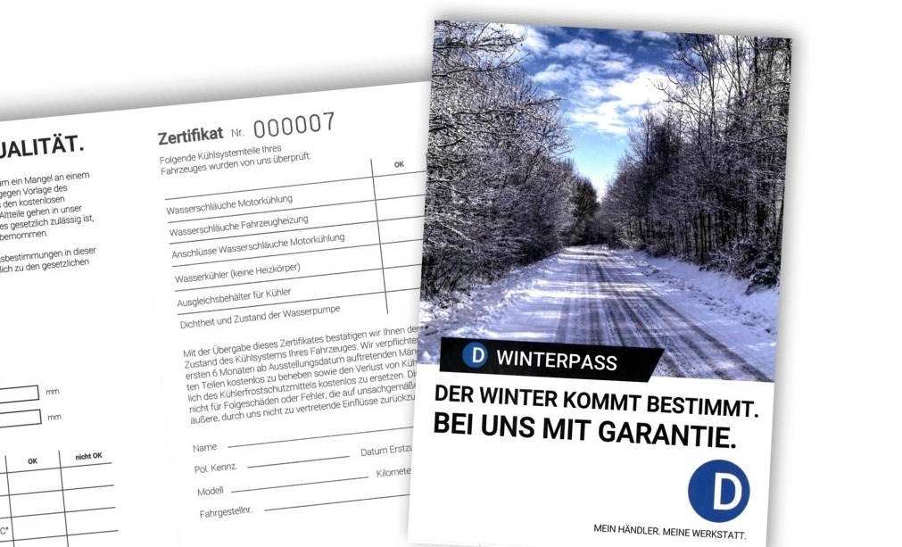 Winterpass KFZ Garantie